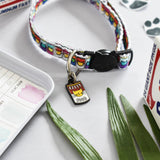 Andy Pawhol Artist Cat Collar