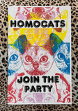 Join the Party zine by HOMOCATS