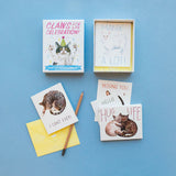 Claws for Celebration - Notecard Set