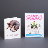 Claws for Celebration - Notecard Set