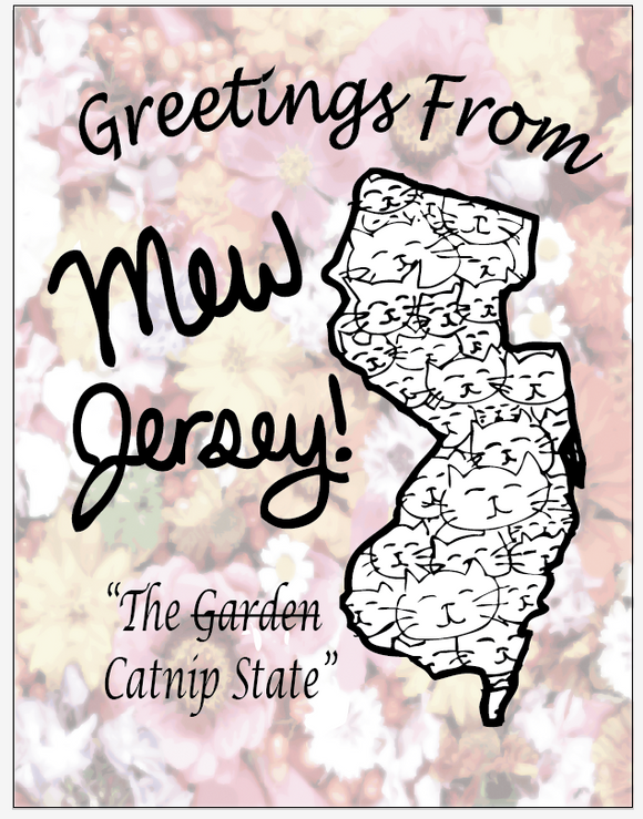 Mew Jersey Postcard