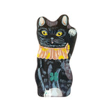 Lucky cat plate by Nathalie Lété -black cat