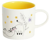 Cat Mug - Cats & Stars