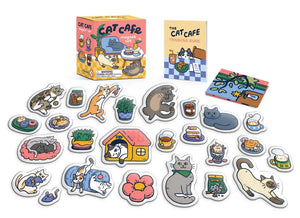 Cat Cafe: magnet set