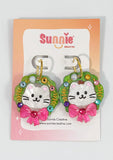 Cat Wreath Earrings
