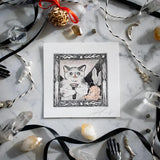 “Boo” - Archival mini art print