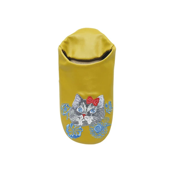 Cat Slippers by Nathalie Lété - gold