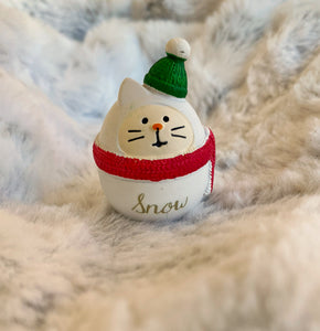 Snowman Cat Decole Concombre