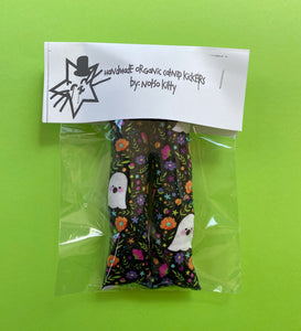 Catnip Cat Toy- Floral Ghost Print Catnip Kickers