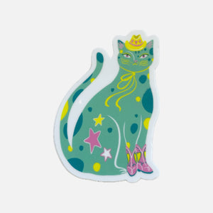 Cowboy Cat Sticker