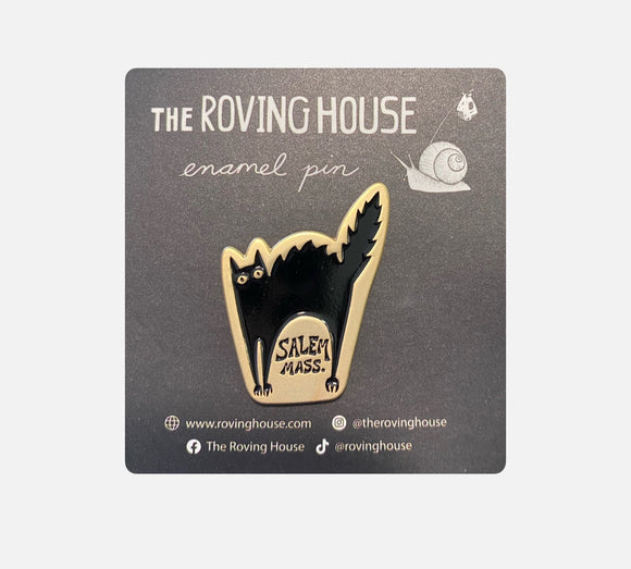 Salem Cat Enamel Pin