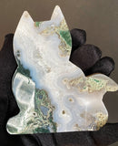 Moss Agate Cat