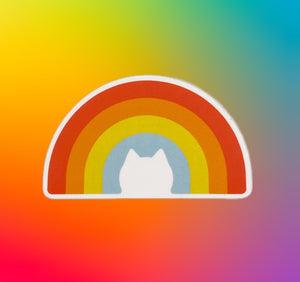 Rainbow Cat Sticker