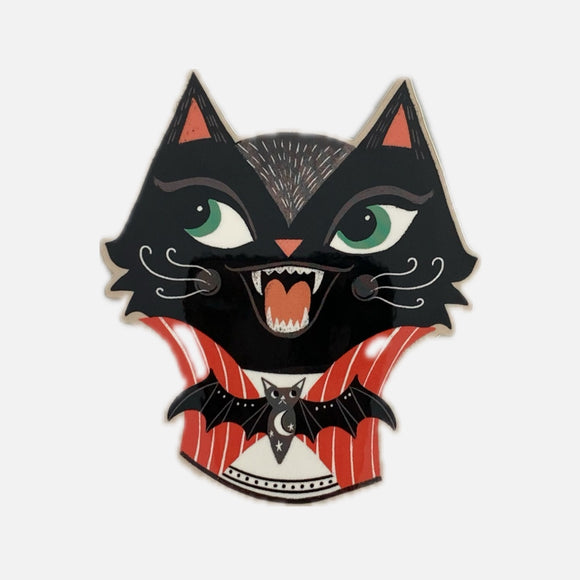 Vampire Cat Sticker