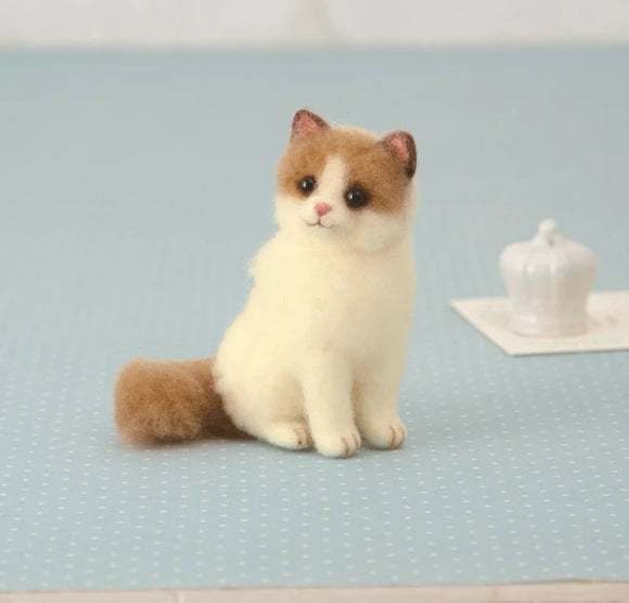 DIY Felting Kit - Ragdoll