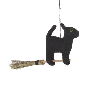 Witch Cat Ornament