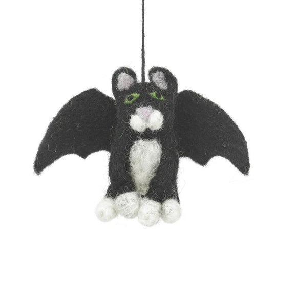 Bat Cat Ornament
