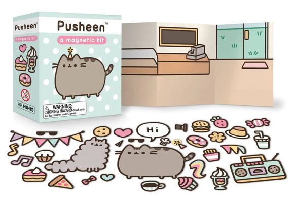 Pusheen: a magnetic kit
