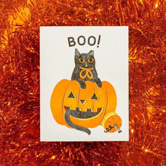 Boo Cat Card