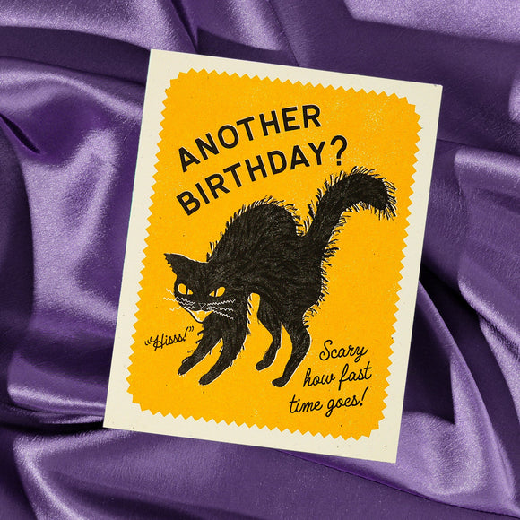 Birthday Hiss Card
