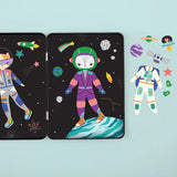 Space Cats magnetic dress-up