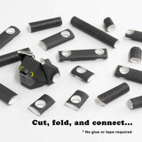 Black Piperoid DIY cat