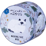 Miyuki Matsuo Washi wide tape blue