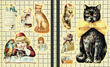 Victoriana Cats Sticker Book
