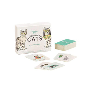 Costumed Cats Memory Game