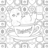 Mofusand Official Coloring Book