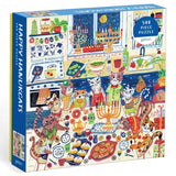 Happy Hanukcats 500 Piece Puzzle