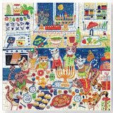 Happy Hanukcats 500 Piece Puzzle