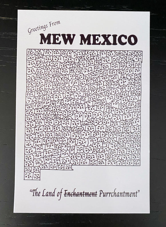 Mew Mexico postcard
