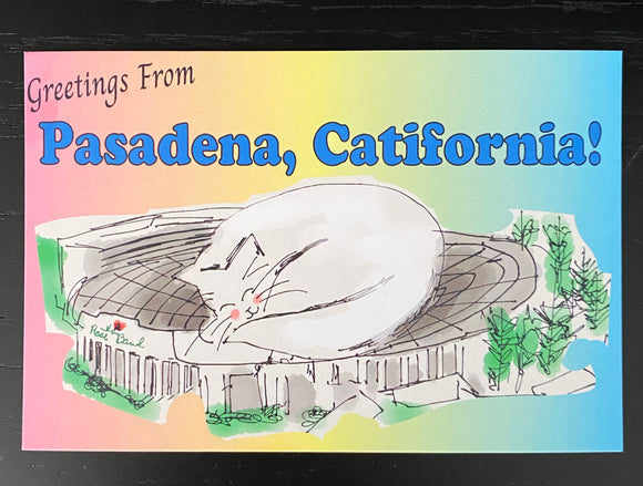Pasadena 2 postcard