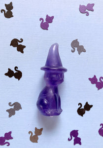 2” Fluorite Crystal Witch Cat